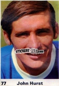 Sticker John Hurst - Top Teams 1971-1972
 - Marshall Cavendish
