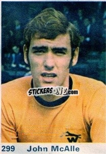 Sticker John McAlle - Top Teams 1971-1972
 - Marshall Cavendish
