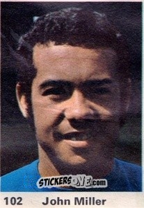Sticker John Miller - Top Teams 1971-1972
 n. 102 - Marshall Cavendish
