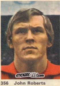 Sticker John Roberts - Top Teams 1971-1972
 n. 356 - Marshall Cavendish
