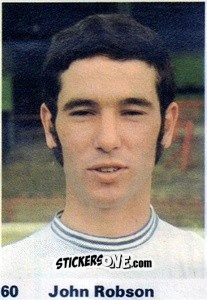 Sticker John Robson - Top Teams 1971-1972
 n. 60 - Marshall Cavendish
