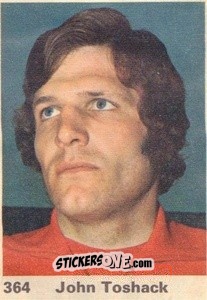Sticker John Toshack - Top Teams 1971-1972
 n. 364 - Marshall Cavendish
