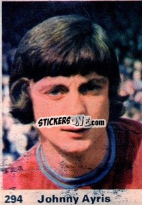 Sticker Johnny Ayris - Top Teams 1971-1972
 - Marshall Cavendish
