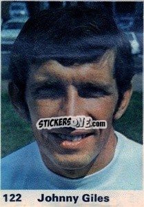 Sticker Johnny Giles - Top Teams 1971-1972
 - Marshall Cavendish

