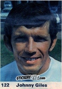 Sticker Johnny Giles - Top Teams 1971-1972
 n. 122 - Marshall Cavendish
