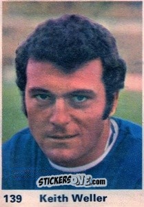Figurina Keith Weller - Top Teams 1971-1972
 n. 139 - Marshall Cavendish
