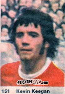 Sticker Kevin Keegan - Top Teams 1971-1972
 n. 151 - Marshall Cavendish
