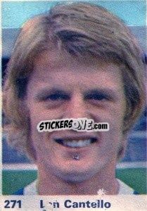Sticker Len Cantello - Top Teams 1971-1972
 - Marshall Cavendish
