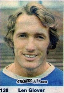 Sticker Len Glover - Top Teams 1971-1972
 n. 138 - Marshall Cavendish
