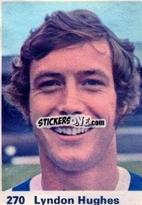 Sticker Lyndon Hughes - Top Teams 1971-1972
 - Marshall Cavendish
