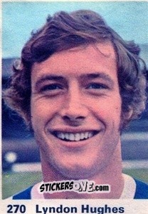 Cromo Lyndon Hughes - Top Teams 1971-1972
 n. 270 - Marshall Cavendish
