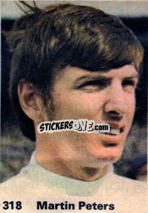 Sticker Martin Peters - Top Teams 1971-1972
 - Marshall Cavendish
