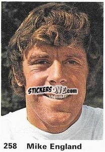 Sticker Mike England - Top Teams 1971-1972
 - Marshall Cavendish
