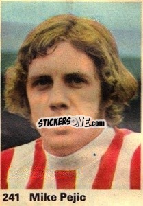 Sticker Mike Pejic - Top Teams 1971-1972
 - Marshall Cavendish
