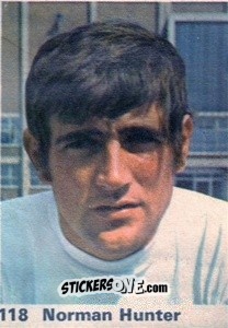 Sticker Norman Hunter - Top Teams 1971-1972
 n. 118 - Marshall Cavendish
