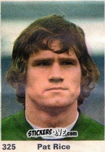 Sticker Pat Rice - Top Teams 1971-1972
 n. 325 - Marshall Cavendish
