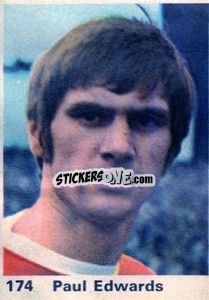 Sticker Paul Edwards - Top Teams 1971-1972
 - Marshall Cavendish
