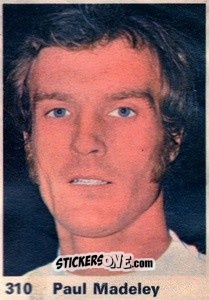 Cromo Paul Madeley - Top Teams 1971-1972
 - Marshall Cavendish
