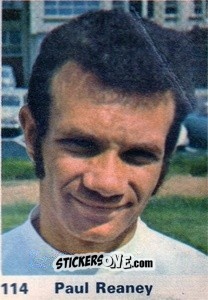 Sticker Paul Reaney - Top Teams 1971-1972
 n. 114 - Marshall Cavendish
