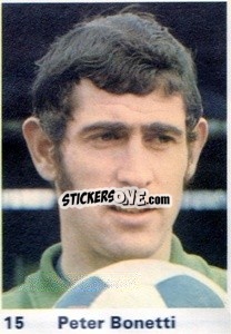 Sticker Peter Bonetti - Top Teams 1971-1972
 - Marshall Cavendish
