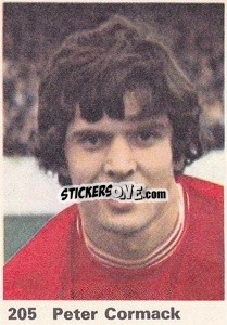 Sticker Peter Cormack - Top Teams 1971-1972
 - Marshall Cavendish
