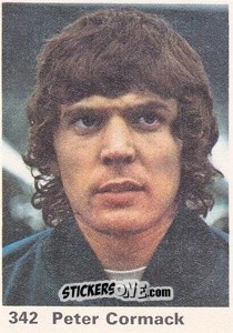 Sticker Peter Cormack - Top Teams 1971-1972
 n. 342 - Marshall Cavendish
