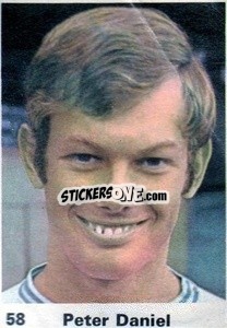 Sticker Peter Daniel - Top Teams 1971-1972
 - Marshall Cavendish
