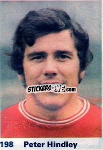 Sticker Peter Hindley - Top Teams 1971-1972
 - Marshall Cavendish

