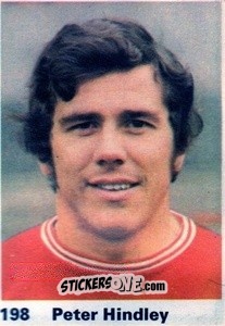 Sticker Peter Hindley - Top Teams 1971-1972
 - Marshall Cavendish
