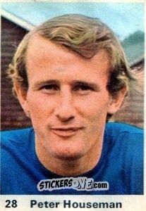 Sticker Peter Houseman - Top Teams 1971-1972
 n. 28 - Marshall Cavendish
