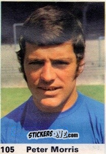 Sticker Peter Morris - Top Teams 1971-1972
 n. 105 - Marshall Cavendish
