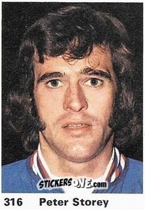 Sticker Peter Storey - Top Teams 1971-1972
 n. 316 - Marshall Cavendish
