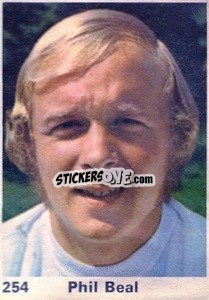 Sticker Phil Beal - Top Teams 1971-1972
 - Marshall Cavendish
