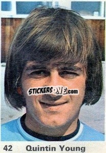 Sticker Quintin Young  - Top Teams 1971-1972
 - Marshall Cavendish
