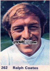 Sticker Ralph Coates - Top Teams 1971-1972
 - Marshall Cavendish
