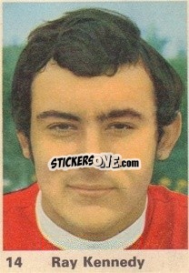Sticker Ray Kennedy - Top Teams 1971-1972
 - Marshall Cavendish
