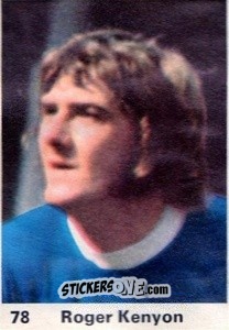 Cromo Roger Kenyon - Top Teams 1971-1972
 - Marshall Cavendish
