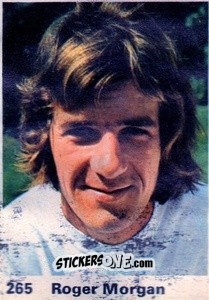 Sticker Roger Morgan - Top Teams 1971-1972
 n. 265 - Marshall Cavendish
