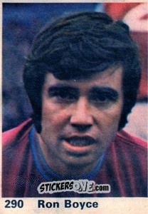 Sticker Ron Boyce - Top Teams 1971-1972
 - Marshall Cavendish
