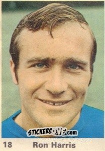 Sticker Ron Harris - Top Teams 1971-1972
 n. 18 - Marshall Cavendish
