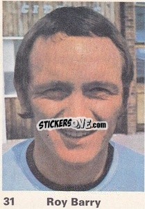 Sticker Roy Barry - Top Teams 1971-1972
 - Marshall Cavendish
