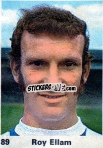 Sticker Roy Ellam - Top Teams 1971-1972
 - Marshall Cavendish
