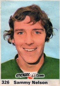 Sticker Sammy Nelson - Top Teams 1971-1972
 n. 326 - Marshall Cavendish
