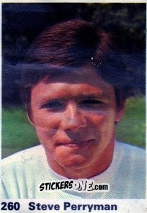 Sticker Steve Perryman - Top Teams 1971-1972
 n. 260 - Marshall Cavendish
