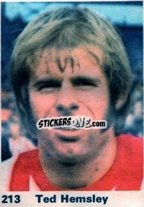 Sticker Ted Hemsley - Top Teams 1971-1972
 - Marshall Cavendish
