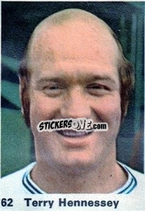 Cromo Terry Hennessey - Top Teams 1971-1972
 - Marshall Cavendish
