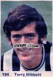 Sticker Terry Hibbett - Top Teams 1971-1972
 - Marshall Cavendish
