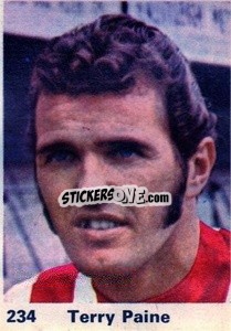 Sticker Terry Paine - Top Teams 1971-1972
 - Marshall Cavendish
