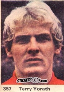 Cromo Terry Yorath - Top Teams 1971-1972
 - Marshall Cavendish
