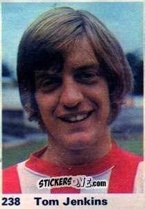Sticker Tom Jenkins - Top Teams 1971-1972
 n. 238 - Marshall Cavendish
